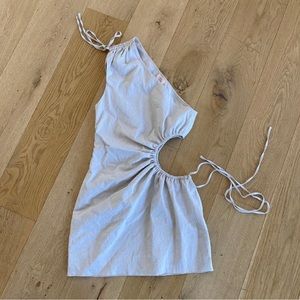 Revolve - Camila Coelho - Sienna Cut Out Mini Dress in Beige